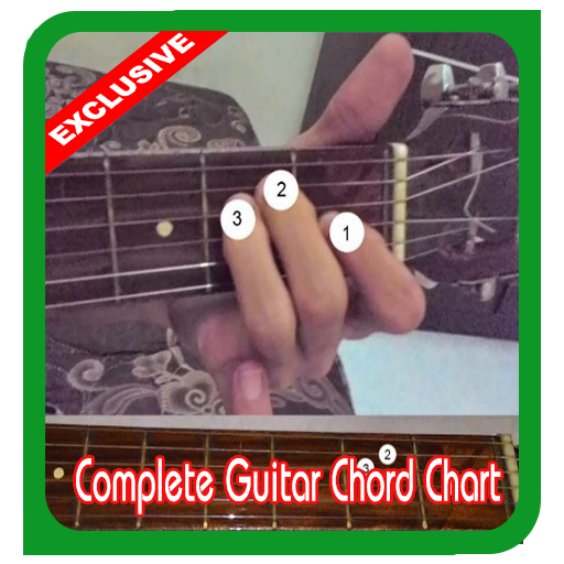 complete guitar chord chart offline icon