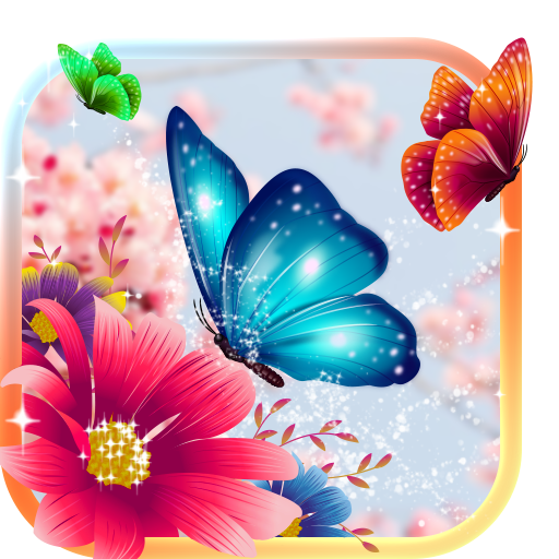 Butterflies Animated Keyboard   Live Wallpaper icon