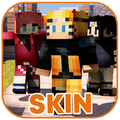 Nuevos paquetes de skin Naruto para Minecraft Skin icon