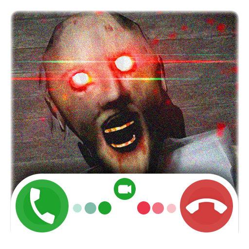 Creepy Granny's Fake Call And Chat icon