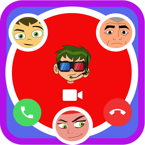 free video call game ben ten. 2021 prank Simulator icon