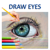 draw eyes easy icon