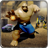 Incredible Grand Hero Monster: City Robot War icon