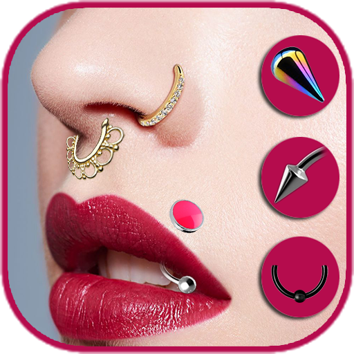 Beauty Piercings Photo Editor icon