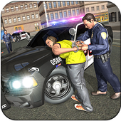 Mexican Police Car Chase Mad City moto Theft Crime icon