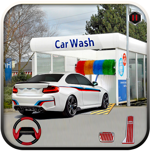 Superhero Smart Car Wash Games icon