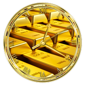 Gold Clock icon