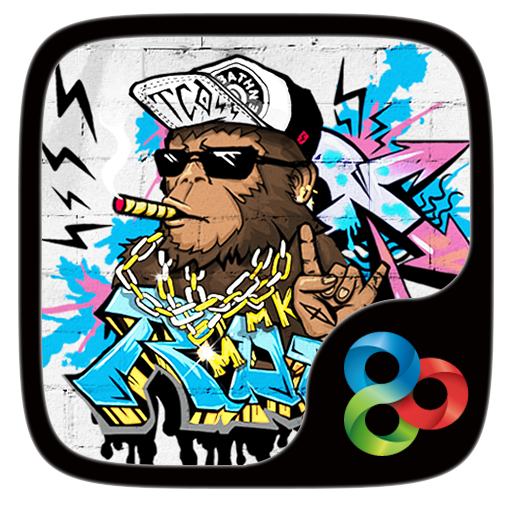 Rock Graffiti GOLauncher Theme icon