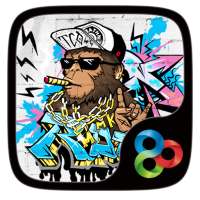 Rock Graffiti GOLauncher Theme