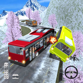 Heavy Bus Uphill Racing 3D - Bus Driving Game icon