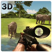 Angry Elephant Hunter 3D icon