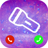 Flashlight-call screen icon