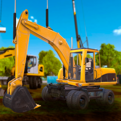 Heavy Excavator - Real Crane Driving Simulator 3D icon