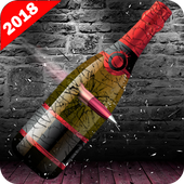 Shoot Real Bottle Target 3D Shooting icon