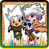 How To draw Hunter x Hunter Manga icon