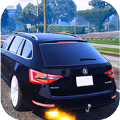 City Driving Skoda Car Simulator icon