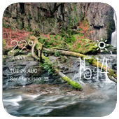 Ripon weather widget/clock icon