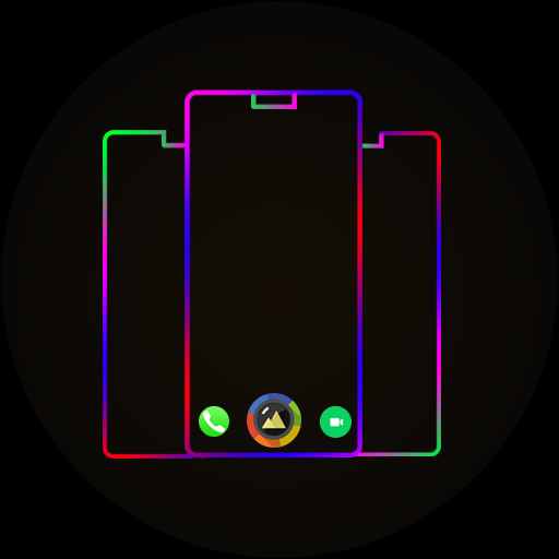 BorderLight Edge Wallpaper : RGB Live Wallpaper icon