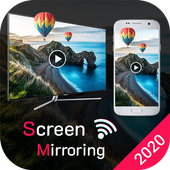 Screen Mirroring with TV icon