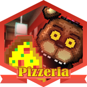 FNAF Horror Pizzeria. Map for MCPE icon