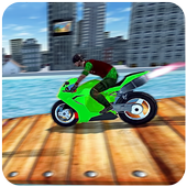 Racing Moto Bike : Impossible Stunt Race 3D Game icon
