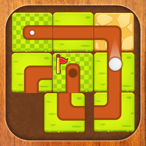 Unblock Golf Ball - Slide Puzzle icon