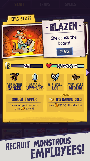 Dungeon, Inc.: Idle Clicker screenshot 2