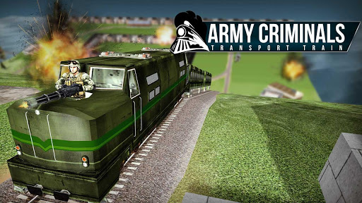 US Army Train Prisoner: Criminal Transporter Train screenshot 1