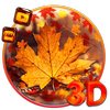 3d Glass Tech Leaf Theme icon