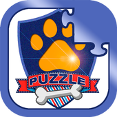 Paw dog patrol toy icon