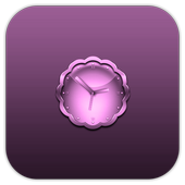 Flower Clock Live Wallpaper icon