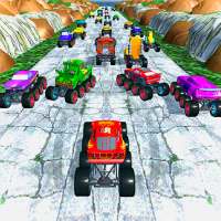 Monster Truck Racing McQueen Traffic Racer Friends