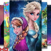 Disney Princess Wallpaper HD أيقونة