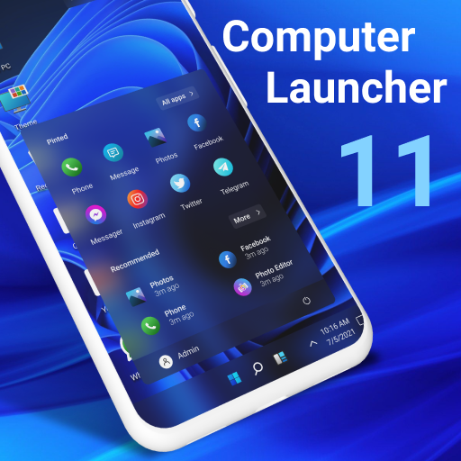 Computer Launcher: PC Theme Emulator on Android icon