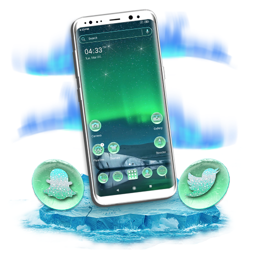 Aurora Sky Launcher Theme icon