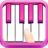 Real Pink Piano - Instruments Music Kid icon