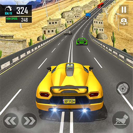 Racing in Highway Car 2019: City Car Driving Games icon