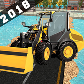 Real River Road Builder - Construction Sim 2018 icon