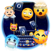Diversão Teclado Temas - Cute Emoji, Adesivo &amp; Gif icon
