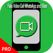 Fake Video Call WhatsApp icon