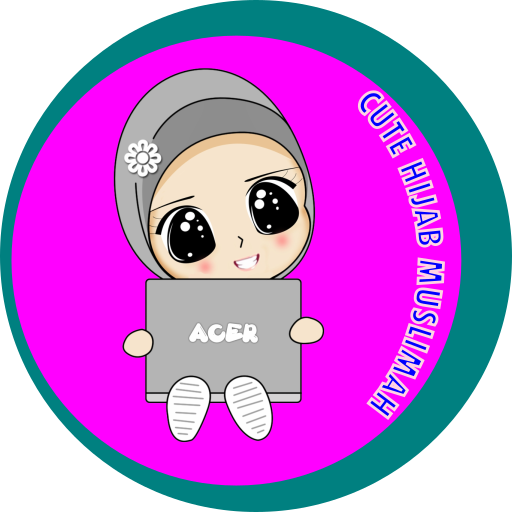 Cute Modish Hijab Muslimah Sticker For WhatsApp icon