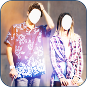 Couple Fashion Photo Suit icon