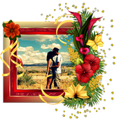 Romantic Pic Frame Editer icon