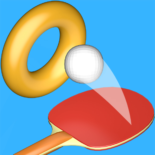 Hit Pong: Ping-Pong Racket, Ball and Hoops - Rings icon