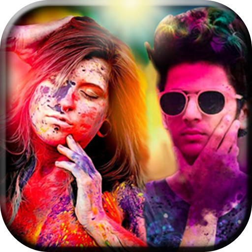 Holi Photo Editor App 2021 أيقونة