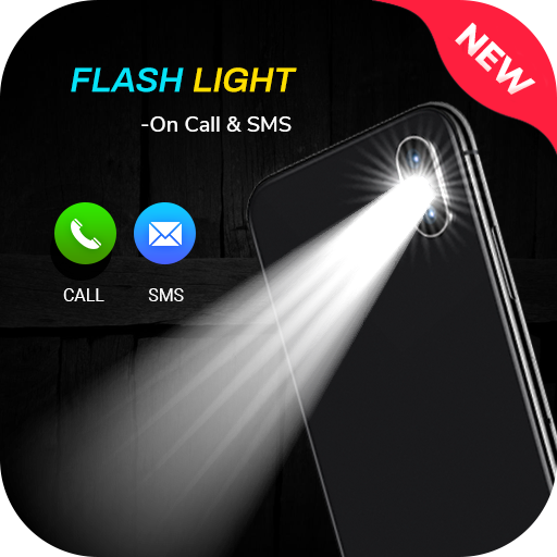 Mobile Color Flash Alert - Call &amp; SMS icon