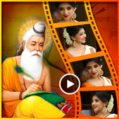 Guru Purnima Video Maker أيقونة