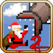 Super Mega Worm Vs Santa 2 icon