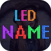 Colorful LED Name : My Name Live Wallpaper icon