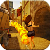 Princess Temple Train Run icon